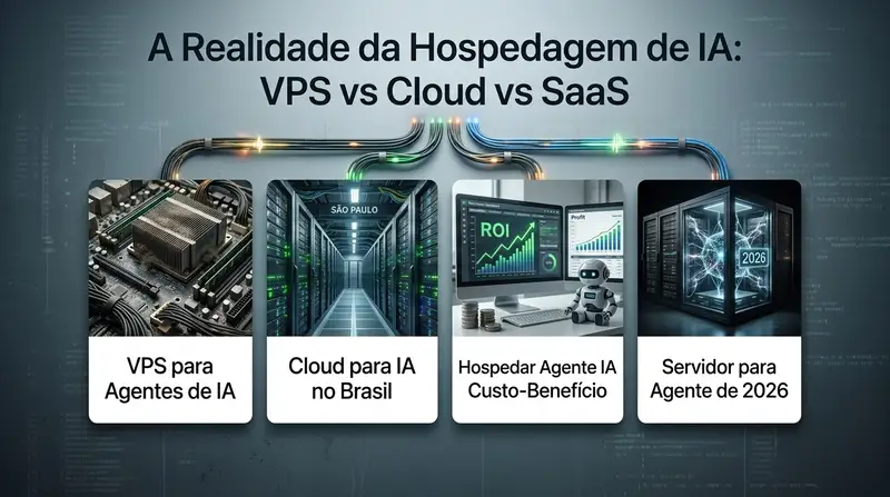 Imagem: VPS, Cloud ou SaaS: o erro que PMEs cometem ao hospedar agentes de IA