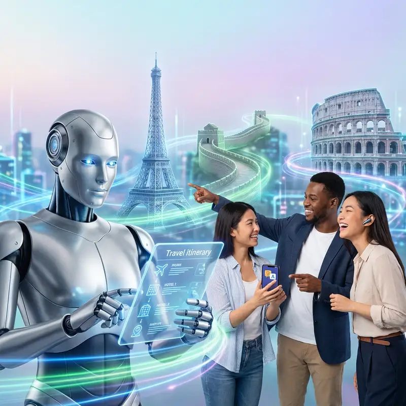 Imagem: Inteligência Artificial no Turismo: o guia turístico vai desaparecer?