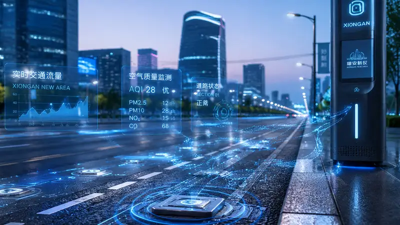 Imagem: Xiongan: a cidade da China gerida por IA em tempo real